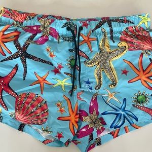 Versace Trésor de la mer mid length swim short, size large